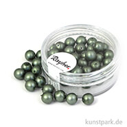 Renaissance Glaswachsperlen matt - 6 mm - 45 Stück Dose | Antikolive