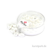 Renaissance-Olive - 9 x 6 mm - 20 Stück Dose | Schneeweiß