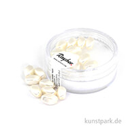 Renaissance-Olive - 9 x 6 mm - 20 Stück Dose | Weiß