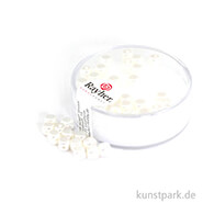 Renaissance-Würfel - 4,5 x 5 mm - 40 Stück Schneeweiß