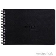 Rhodia Mixed Media Book, Spiral, 250g, 32 Blatt DIN A5 quer