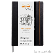 Rhodia Pen & Inkwash Book, 200 g/m², 32 Blatt DIN A4