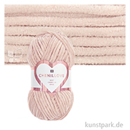 Rico Garn - Creative Chenillove, 100g, 110m Farbe | Altrosa