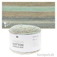 Rico Garn - Creative Cotton Camouflage, 200g, 580m Farbe | Misty Forest