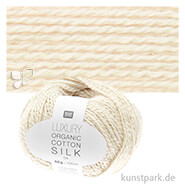 Rico Garn - Luxury Organic Cotton Silk dk, 50g, 120m Farbe | Creme