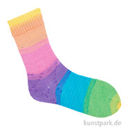 Rico Sockenwolle - Superba Cashmeri Luxury Socks 4-fädig, 100g, 400m Farbe | Rainbow