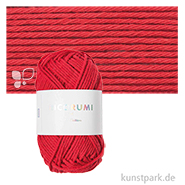 Ricorumi Garn für Amigurumi, dk, 100% Baumwolle, 25g Farbe | Rot