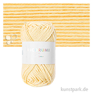 Ricorumi Garn für Amigurumi, dk, 100% Baumwolle, 25g Farbe | Vanille