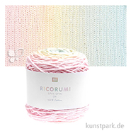 Ricorumi Garn - Spin Spin dk, 100% Baumwolle, 50g, 115m Farbe | Pastel Rainbow