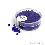 Rocailles opak - 2,6 mm - 17 g Dose | Dunkelblau