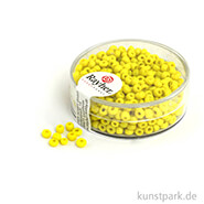 Rocailles opak - 2,6 mm - 17 g Dose | Gelb