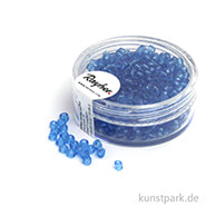 Rocailles transparent - 2,6 mm - 17 g Dose | Türkis
