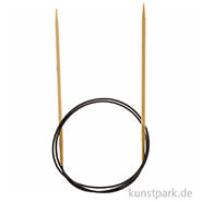 Rundstricknadel aus Bambus, 80 cm 3,5 mm