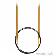 Rundstricknadel aus Bambus, 80 cm 5,5 mm