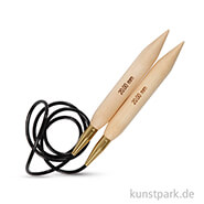 Rundstricknadel aus Holz, Länge 15 cm Nr. 20