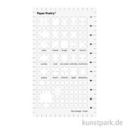 Schablone Bullet Diary Basic