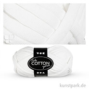 Schlauchgarn 100g 45 m | Weiß