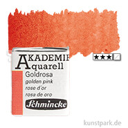 Schmincke AKADEMIE Aquarellfarben 1/2 Napf | 305 Goldrosa