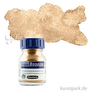 Schmincke AQUA-Bronzen 20 ml Einzelfarbe | Bleichgold