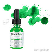 Schmincke AQUA Drop - flüssige Aquarellfarbe, 30 ml Einzelfarbe | Maigrün