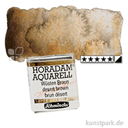 Schmincke HORADAM Aquarell - Supergranulierend 1/2 Napf | Wüsten Braun