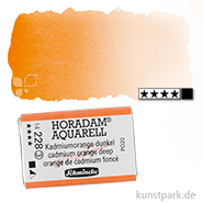 Schmincke HORADAM Aquarellfarben 1/1 Napf | 228 Kadmiumorange dunkel