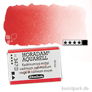Schmincke HORADAM Aquarellfarben 1/1 Napf | 347 Kadmiumrot mittel