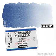 Schmincke HORADAM Aquarellfarben 1/1 Napf | 498 Tiefblau Indigo