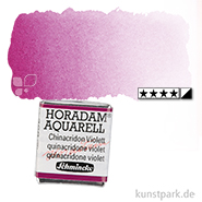 Schmincke HORADAM Aquarellfarben 1/2 Napf | 368 Chinacridon violett