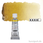 Schmincke HORADAM Aquarellfarben Tube 5 ml | 537 Lasurgoldgrün