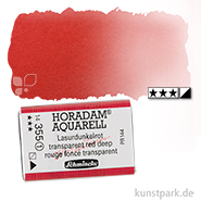 Schmincke HORADAM Aquarellfarben 1/1 Napf | 355 Lasurdunkelrot