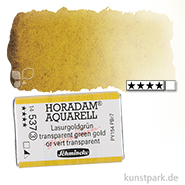 Schmincke HORADAM Aquarellfarben 1/1 Napf | 537 Lasurgoldgrün