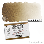 Schmincke HORADAM Aquarellfarben 1/1 Napf | 665 Umbra grünlich
