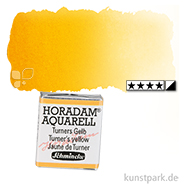 Schmincke HORADAM Aquarellfarben 1/2 Napf | 219 Turners Gelb