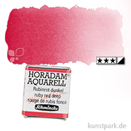 Schmincke HORADAM Aquarellfarben 1/2 Napf | 346 Rubinrot dunkel