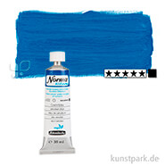 Schmincke NORMA Blue - wasservermalbare Ölfarbe, 35 ml Tube | Coelinblau