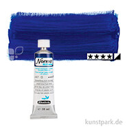 Schmincke NORMA Blue - wasservermalbare Ölfarbe, 35 ml Tube | Kobaltblauton dunkel