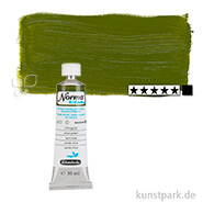 Schmincke NORMA Blue - wasservermalbare Ölfarbe, 35 ml Tube | Olivgrün