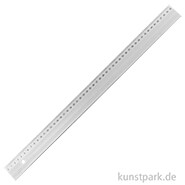 Schneidelineal aus Aluminium mit Loch 50 cm