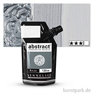 Sennelier ABSTRACT Acrylfarbe 120 ml | Irisierendes Silver