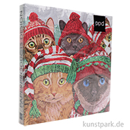 Servietten Cat Usie - 33 x 33 cm 