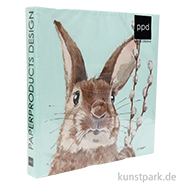 Servietten Bunny Fred - 33 x 33 cm 