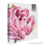 Servietten Pink Parrot Tulip - 33 x 33 cm 