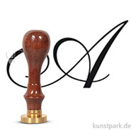 Siegel mit Holzgriff, rund 24 mm | A
