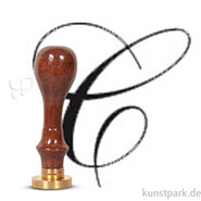 Siegel mit Holzgriff, rund 24 mm | C