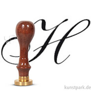 Siegel mit Holzgriff, rund 24 mm | H