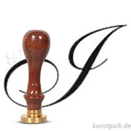Siegel mit Holzgriff, rund 24 mm | I