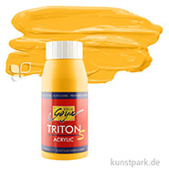 Solo Goya TRITON S - Acrylfarbe mit Glanzeffekt, 750 ml Flasche | Maisgelb