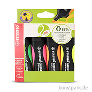 STABILO GREEN BOSS Textmarker 4er Etui 