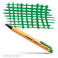 STABILO GREENpoint Filzschreiber Einzelstift | Grün